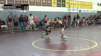 133 lbs Cons. Round 2 - George Holquin, Delta College vs Alejandro Osorio-Rogel, Delta College