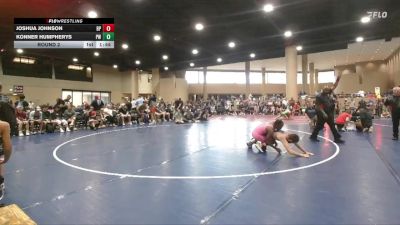 135 lbs Round 2 - Joshua Johnson, BRAWL PINK vs Konner Humpherys, Plaquemine Wrestling