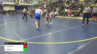 285 lbs R-16 - Tyson Russell, Cleveland-TN vs August Moser, Delbarton-NJ