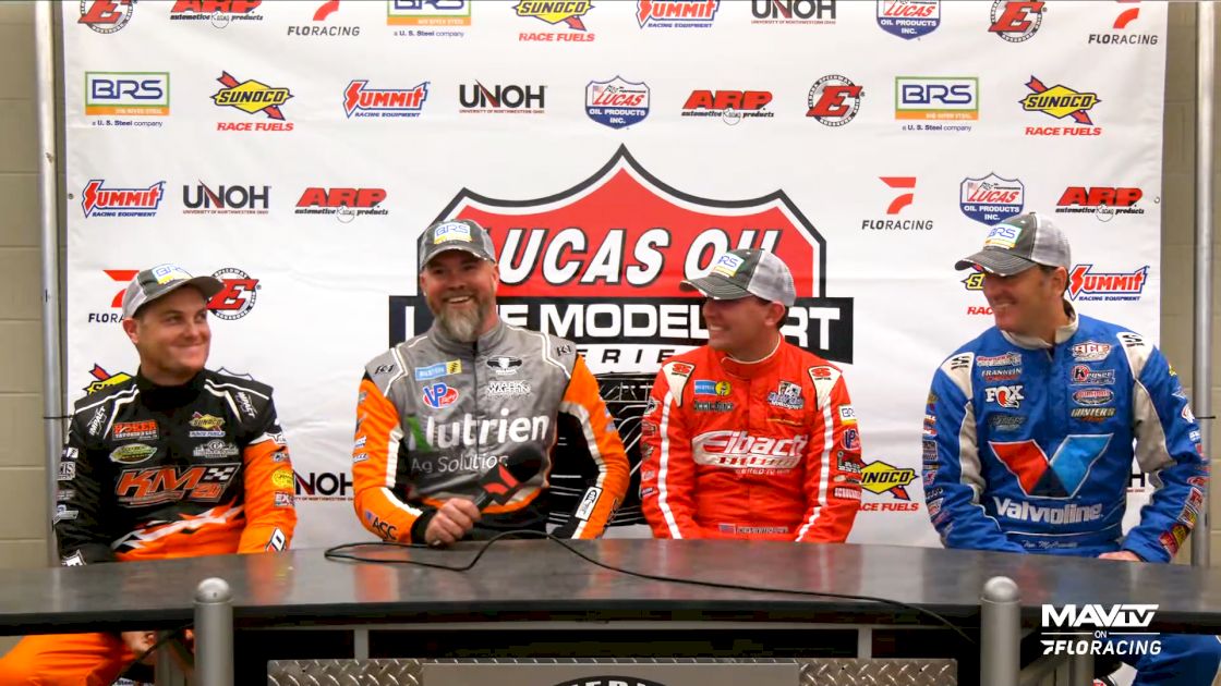 Lucas Oil Big Four Press Conference At Eldora Speedway