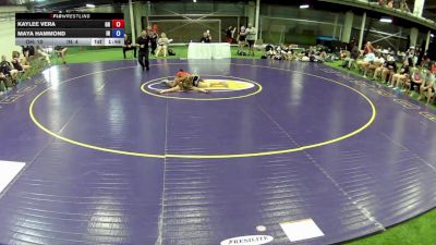 120 lbs Kaylee Vera, Ohio vs Maya Hammond, Indiana