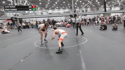 120 lbs Semis & 1st Wrestleback (8 Team) - Alex Rozas, Team Shutt B Team vs Issac Torres, JV All Stars