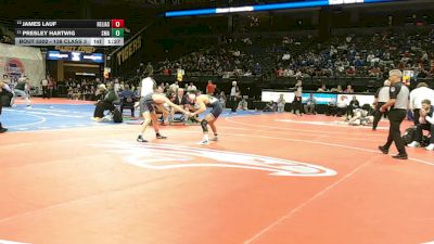 138 Class 3 lbs Semifinal - Presley Hartwig, St. Michael The Archangel vs James Lauf, Helias Catholic