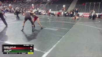 106 lbs Quarterfinal - Julia Kay, Team Utah vs Isabel Kaplan, Team Indiana