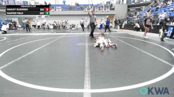 43 lbs Rr Rnd 1 - Oakley Elizondo, Blue Devil Wrestling vs Harper Field, Grover Rains Wrestling Club
