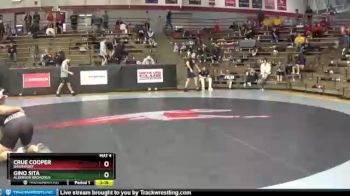 197 lbs Champ. Round 1 - Gino Sita, Alderson Broaddus vs Crue Cooper, Davenport