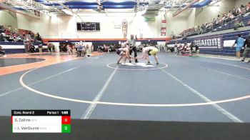 215 lbs Cons. Round 2 - Logan VanDuyne, Wilmington vs Gavin Collins, Herscher