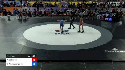 144 lbs Cons 64 #1 - Maddox Slater, ND vs Grady Weinbrenner, MN