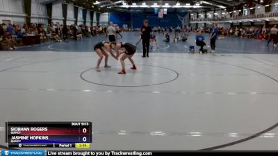 138 lbs Cons. Round 2 - Siobhan Rogers, Quincy vs Jasmine Hopkins, Quincy