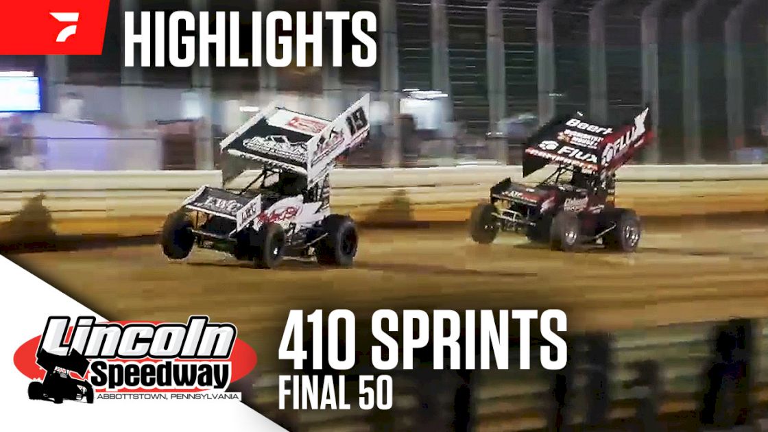 410 Sprints 'Final 50' Highlights From Lincoln Speedway