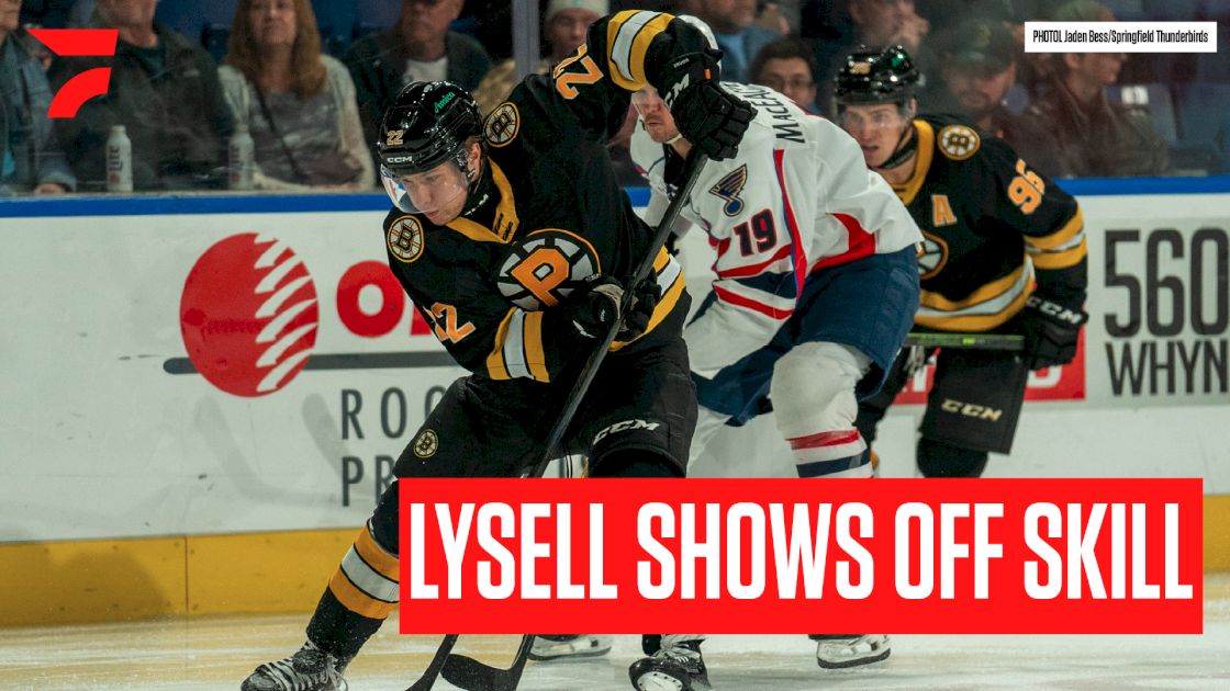 Boston Bruins Prospect Fabian Lysell Shows Skill For Goal