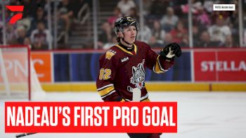 Carolina Hurricanes Prospect Bradly Nadeau Picks Up First Professional Goal With Chicago Wolves