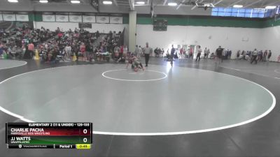 125-135 lbs Round 2 - Jj Watts, Unaffiliated vs Charlie Pacha, Marysville Kids Wrestling