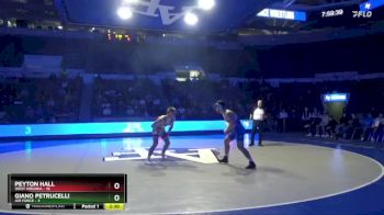 165 lbs Giano Petrucelli, Air Force vs Peyton Hall, West Virginia