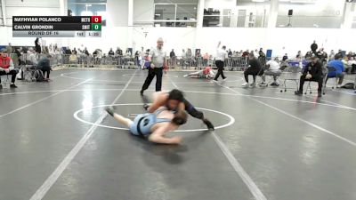130 lbs Round Of 16 - Nayhvian Polanco, Methuen vs Calvin Grondin, Smittys Wrestling Barn