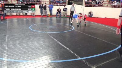 100_B lbs Consi Of 16 #2 - Nicholas Cooper, Fort Cherry vs Jack Cunningham, Harborcreek