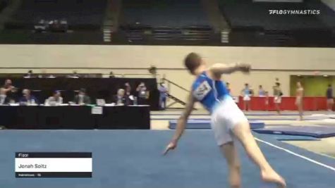 Jonah Soltz - Floor - 2021 USA Gymnastics Development Program National Championships