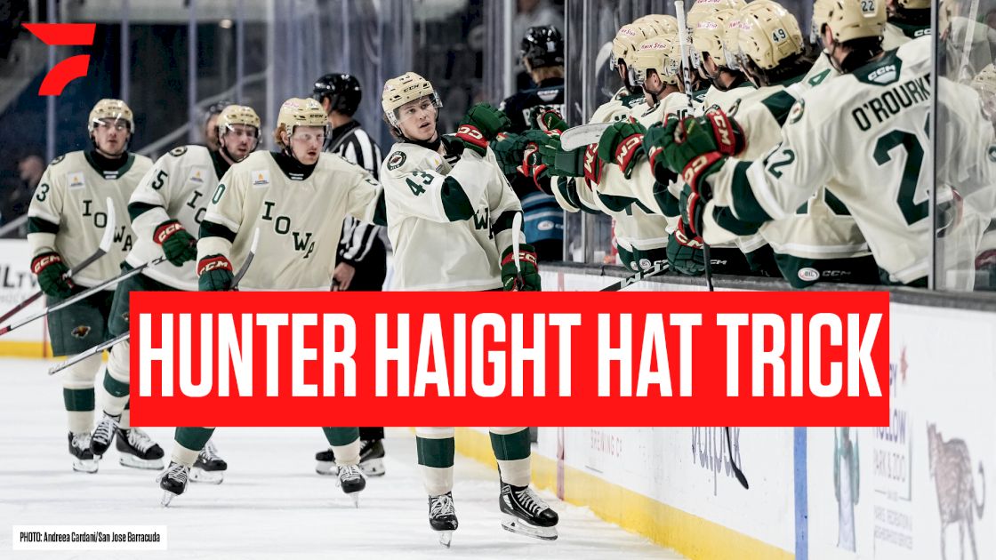 Wild Prospect Hunter Haight Scores First Three AHL Goals