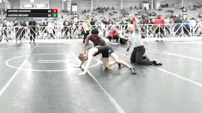 120 lbs Round Of 16 - Jayden Jackson, MD vs Austin Brown, MO