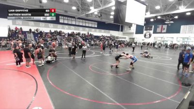 165 lbs Cons. Round 2 - Liam Griffiths, Mercenary vs Matthew Martin, Rancho Bernardo Wrestling Club