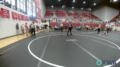 66 lbs Rr Rnd 4 - John Tiffany, Newcastle Youth Wrestling vs Easton Crouch, Perkins