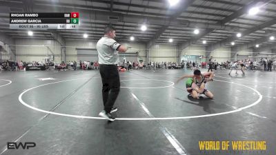 95 lbs Consi Of 32 #2 - Rhoan Rambo, Raw Wrestling Club vs Andrew Garcia, Rough House