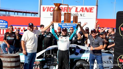 Justin Bonsignore Reacts After Taking Back NASCAR Modified Points Lead With Wilkesboro Win