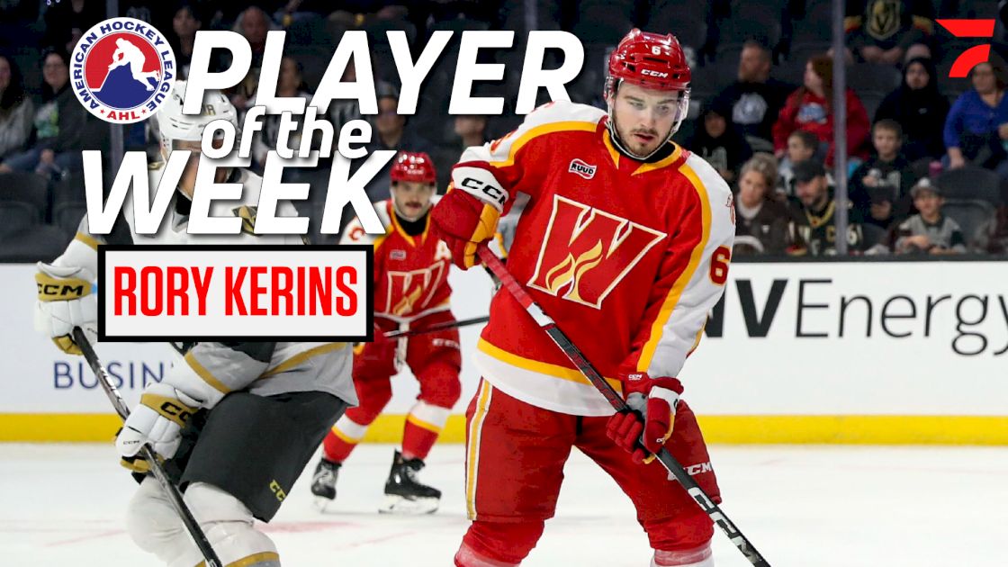 Rory Kerins Earns AHL Player Of The Week Honors