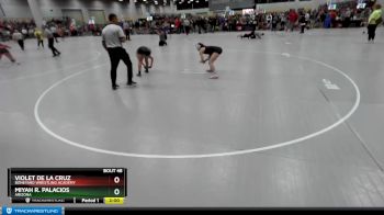115 lbs Champ. Round 2 - Violet De La Cruz, Boneyard Wrestling Academy vs Miyah R. Palacios, Arizona