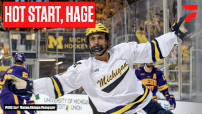 Michael Hage Off To Start Hot With Michigan Hockey