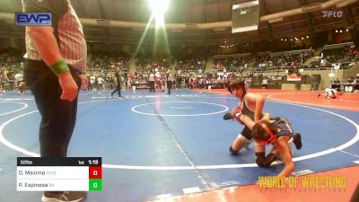 52 lbs Round Of 16 - Dominic Maximo, Tuscon Cyclones vs Philip Espinosa, Rough House