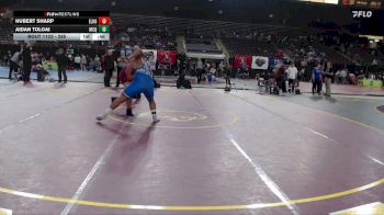 285 lbs Cons. Round 3 - Aidan Toloai, McQueen Nevada vs Hubert Sharp, Elko
