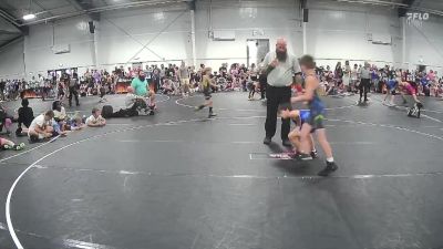 84 lbs Round 3 (6 Team) - Brooks Gilson, Power House vs Jackson Milot, Backyard Bullies Wrestling Club
