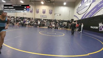 138 Open Cons. Round 1 - Hannah Brown, Iowa Central Community College vs Emily Hibner, Waldorf University