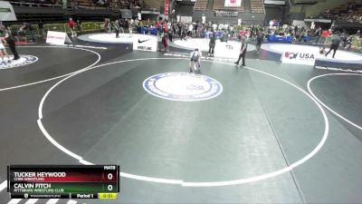 84 lbs Cons. Round 3 - Tucker Heywood, CORE Wrestling vs Calvin Fitch, Pittsburg Wrestling Club