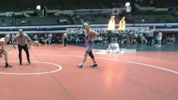 126 lbs Champ Round 1 (16 Team) - Clayton Ealy, McGuffey vs Logan Katz, Battlefield