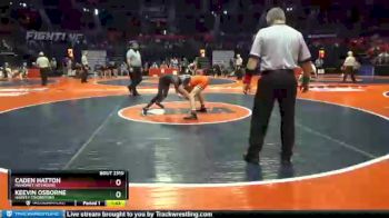 2A 106 lbs Cons. Round 3 - Keevin Osborne, Harvey (Thornton) vs Caden Hatton, Mahomet (Seymour)