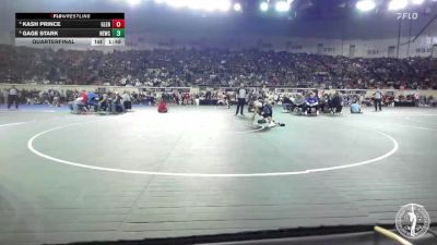 B5A-113 lbs Quarterfinal - Gage Stark, Newcastle vs Kash Prince, Glenpool