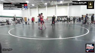 126 kg Rr Rnd 1 - Jonathan Eaton, Young Guns Nashville Wrestling vs Santiago Chrisjohn, Journeymen Wrestling Club