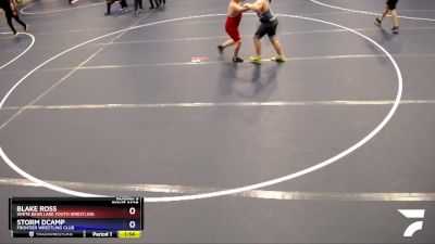 190 lbs Round 5 - Blake Ross, White Bear Lake Youth Wrestling vs Storm DCamp, Frontier Wrestling Club