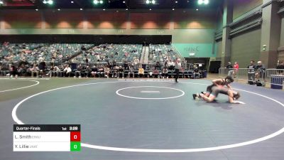 125 lbs Quarterfinal - Landon Smith, Embry-Riddle vs Yusief Lillie, UNATT-Utah Valley