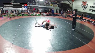 138 lbs Champ. Rd Of 16 - Wyatt Barnes, Oregon vs Rylund Nash, Nevada