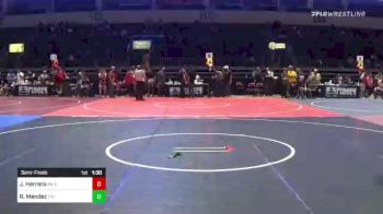 160 lbs Semifinal - Johnny Herrera, NM Gold vs Roman Mendez, The Club