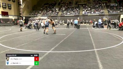 197 lbs Consi Of 8 #1 - Eli Pack, Army vs Jack Bernik, Columbia