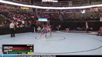 145 lbs Cons. Round 1 - Juan Diaz, Legend vs John Pohl, Eaglecrest