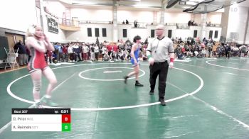 106 lbs Consi Of 16 #2 - Olivia Polansky, Bridgewater-Raynham vs Samuel Smily, Sharon