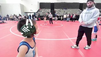 44 lbs Rr Rnd 9 - Vito DiMatteo, Revival Yellow vs Carson Godfrey, Centurion Wrestling