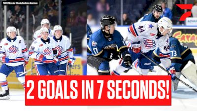 Rochester Americans Score Two Goals Seven Seconds Apart