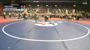 4A-157 lbs Champ. Round 1 - Vince Forgey, Natrona County vs Joseph Humphreys, Kelly Walsh