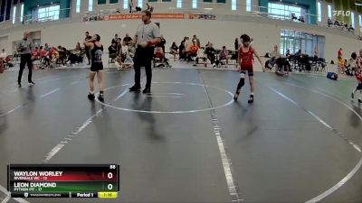 68 lbs Round 5 (6 Team) - Leon Diamond, Python Pit vs Waylon Worley, Riverdale WC